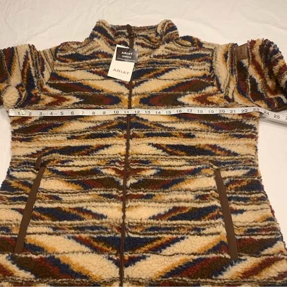 Ariat Chimayo Fleece Jacket Sunset Saltillo JCD New Women’s XL - Picture 8 of 11